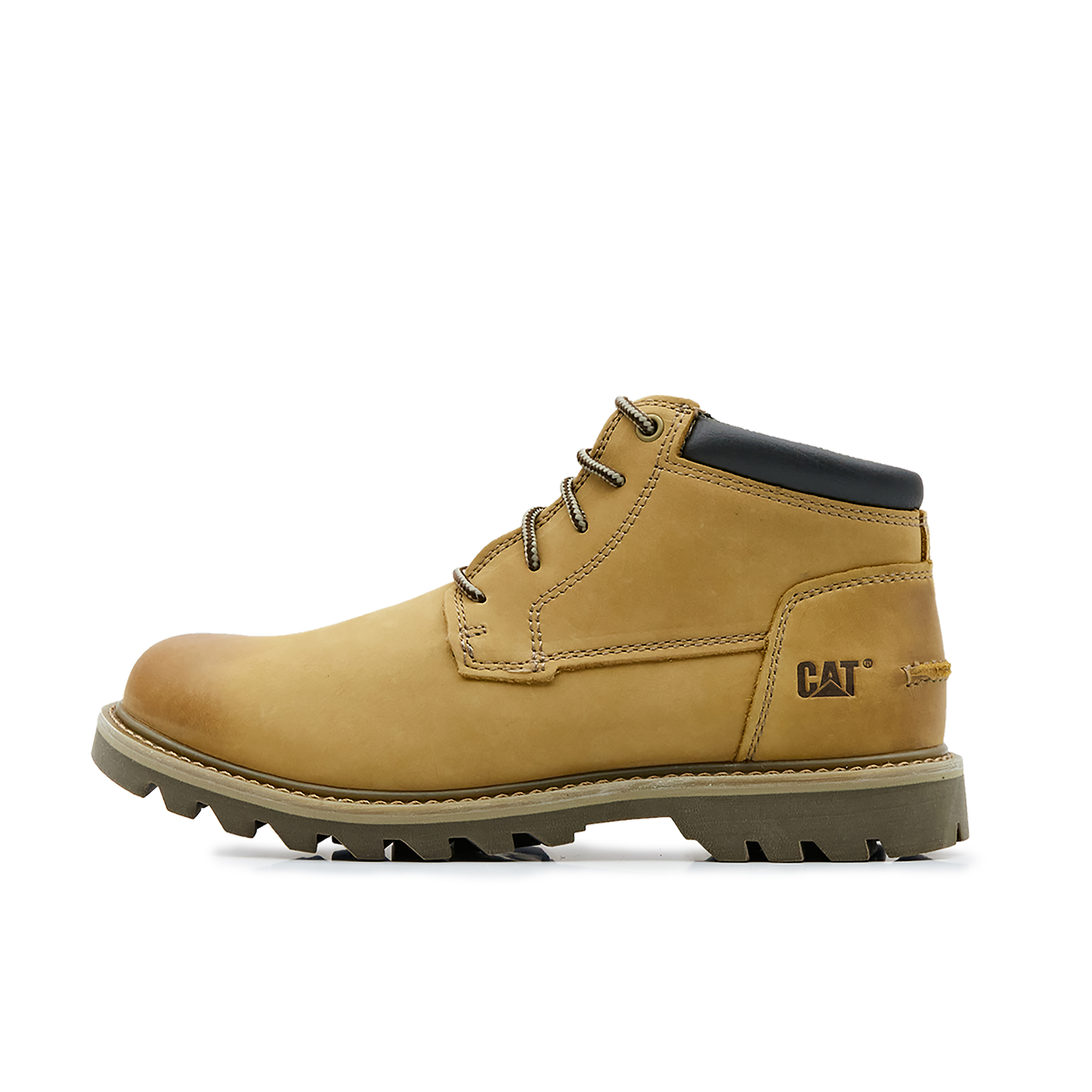 CAT Classic Leather Martens Boots 'Yellow'