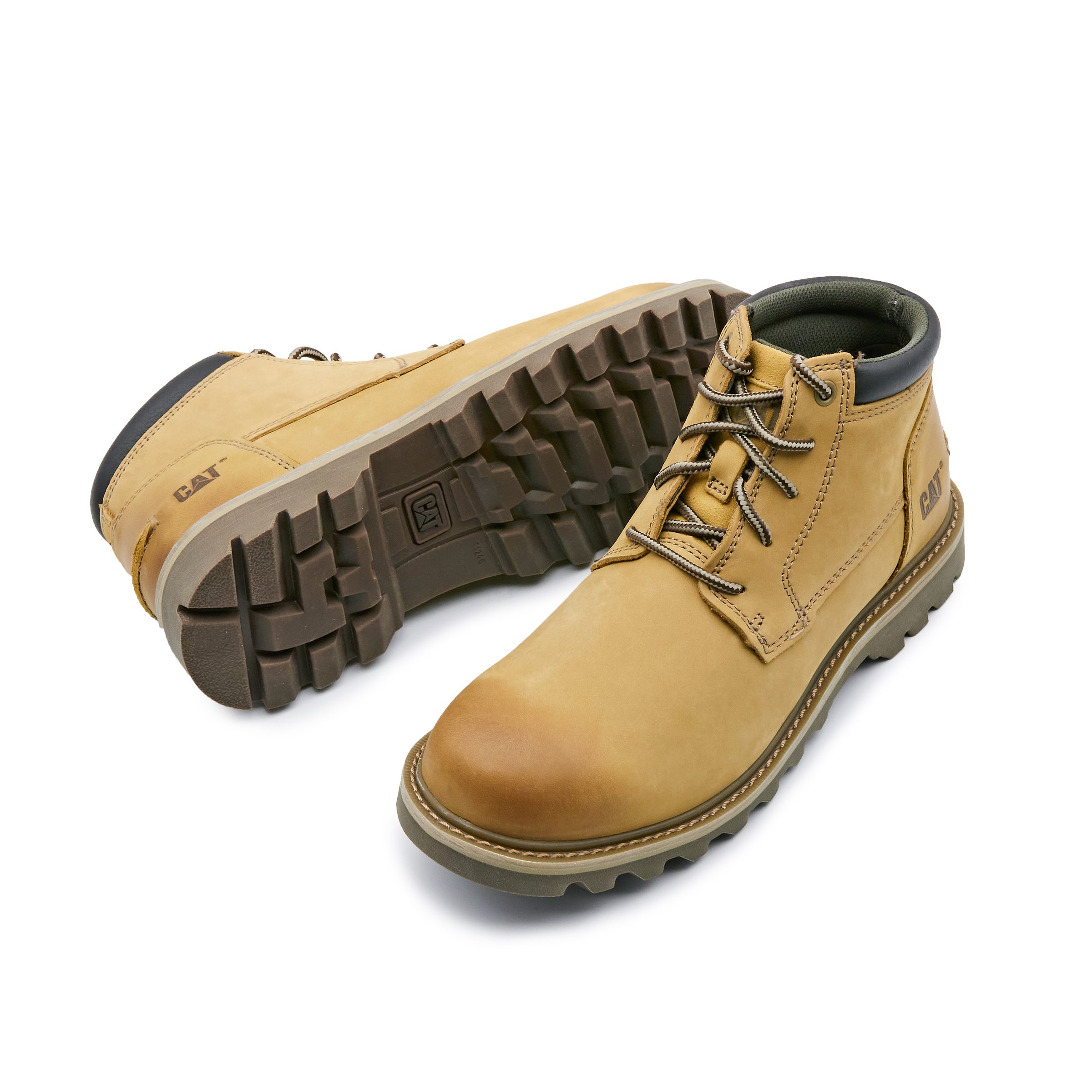 CAT Classic Leather Martens Boots 'Yellow' 圖 3