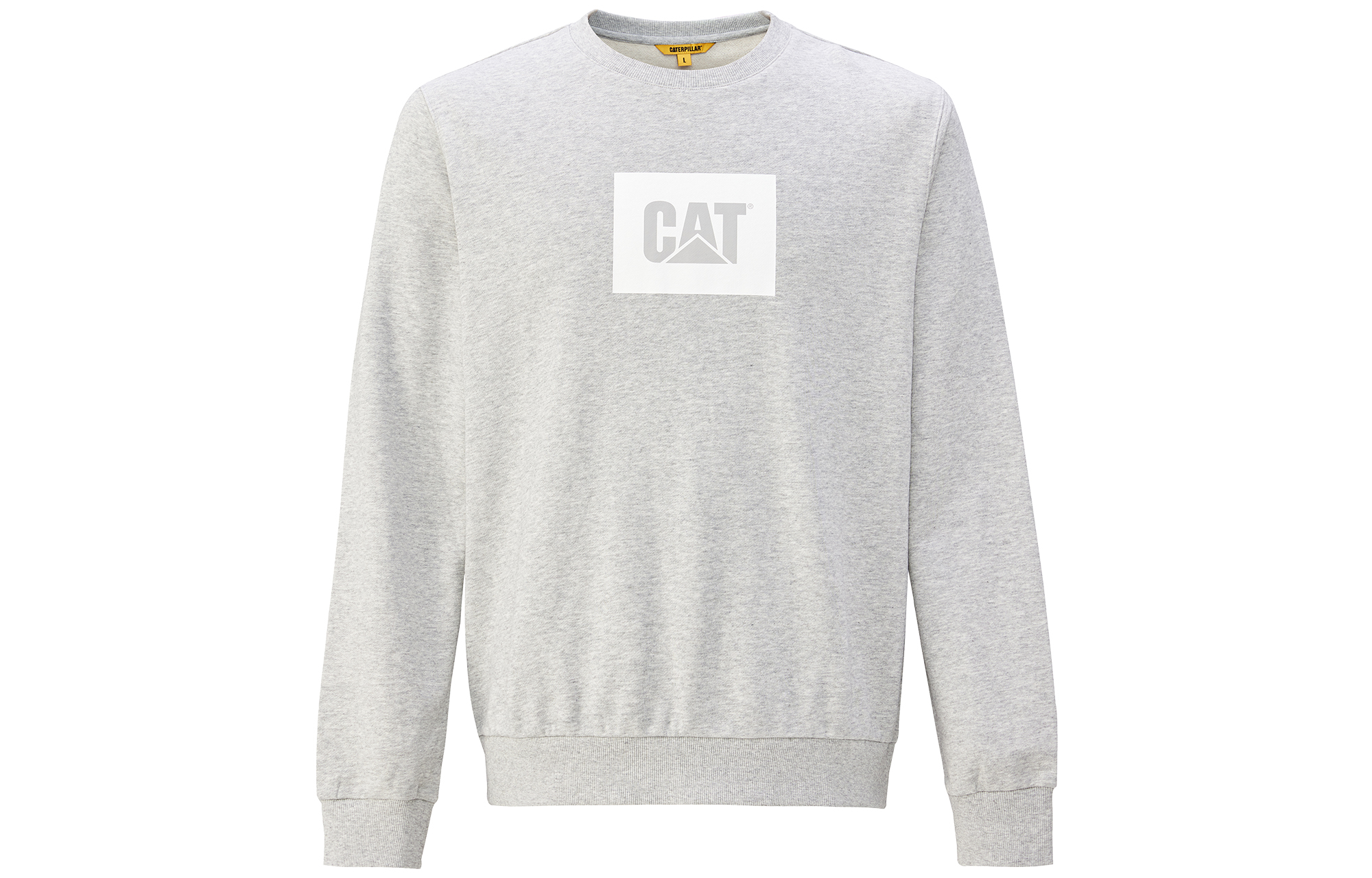 CAT Classic Logo Printed Pullover Sweatshirt Unisex Long Sleeve CK3SWQD2611
