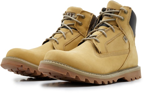 CAT經典防滑保暖中筒馬丁靴男款黃色 Order CAT經典防滑保暖中筒馬丁靴男款黃色