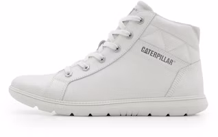 CAT CLAUDE MID B4C SS23 White High-Top Casual Comfort Sneakers for Men P726007M3EDC10 CAT CLAUDE MID B4C SS23 White High-Top Casual Comfort Sneakers for Men P726007M3EDC10