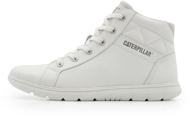 CAT CLAUDE MID B4C SS23 White High-Top Casual Comfort Sneakers for Men P726007M3EDC10 Buy CAT CLAUDE MID B4C SS23 White High-Top Casual Comfort Sneakers for Men P726007M3EDC10