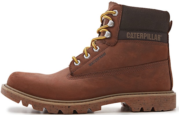 CAT Colorado WP 'Brown Red Outdoor High-Top' P110501L3BDC43 Buy CAT Colorado WP 'Brown Red Outdoor High-Top' P110501L3BDC43