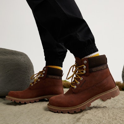 CAT Colorado WP 'Brown Red Outdoor High-Top' P110501L3BDC43 Sizing CAT Colorado WP 'Brown Red Outdoor High-Top' P110501L3BDC43