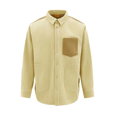 CAT Colorblock Corduroy Utility Jacket Outdoor Casual Long Sleeve CN3JAU31021