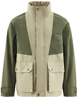 CAT Colorblock Stand Collar Utility Jacket with Large Pockets - Unisex CL3JAS37021 CAT Colorblock Stand Collar Utility Jacket with Large Pockets - Unisex CL3JAS37021