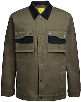 CAT コーデュロイ ワークウェア ジャケット ユニセックス カジュアル カラーブロック CK3JAQD2931 Buy CAT コーデュロイ ワークウェア ジャケット ユニセックス カジュアル カラーブロック CK3JAQD2931