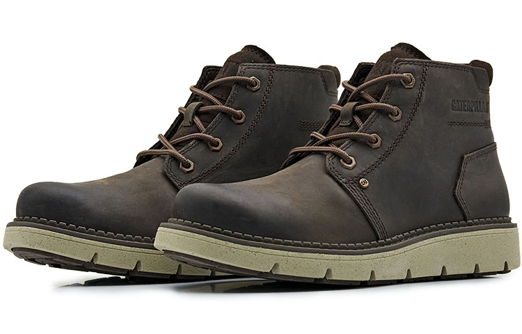 Lookbook CAT Covert Mid WP ''Braune Freizeit-Martinstiefel'' P725363L3ADC33
