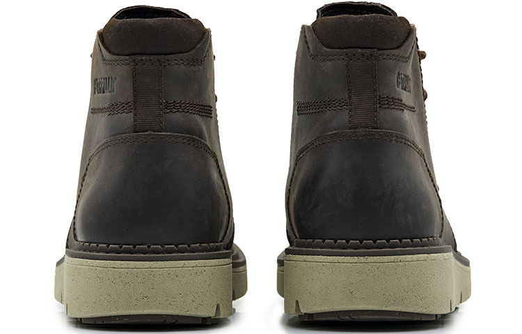 Shop CAT Covert Mid WP 'Kasco Coklat Kasual But Martin' P725363L3ADC33