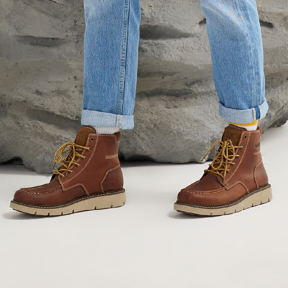 Sizing CAT Covert系列'户外休闲棕色靴子' P725361L3ADC36