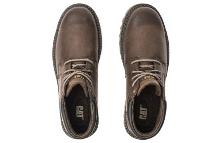 Order CAT Doubleday 耐磨透氣 中筒 戶外靴 男款 深棕色