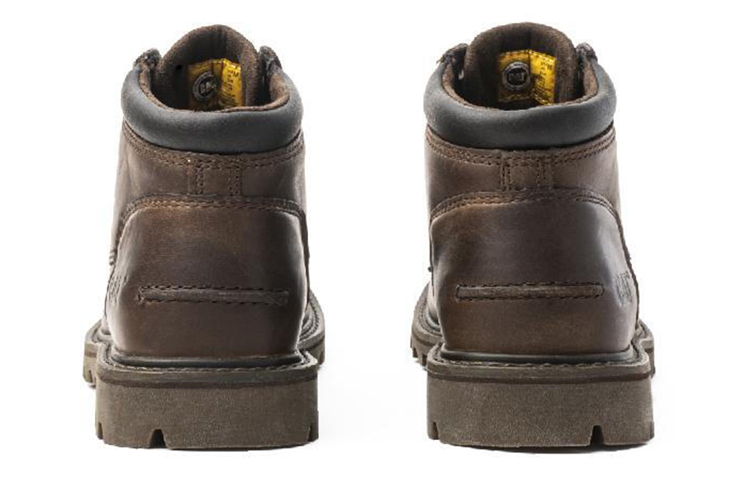 Lookbook CAT Doubleday 耐磨透氣 中筒 戶外靴 男款 深棕色