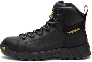 CAT Durable Leather Ankle Boots - Black P91696 CAT Durable Leather Ankle Boots - Black P91696