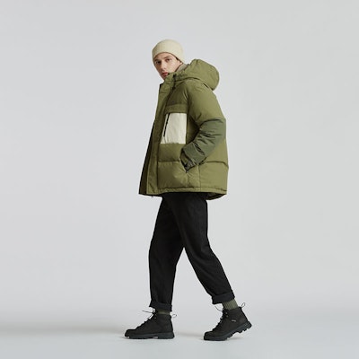 Jaket Hoodie Kasual Pria CAT dengan Logo Bordir dan Resleting Depan. CM3DWT41071 7