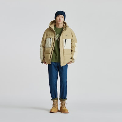 Jaket Hoodie Kasual Pria CAT dengan Logo Bordir dan Resleting Depan. CM3DWT41071 Shop Jaket Hoodie Kasual Pria CAT dengan Logo Bordir dan Resleting Depan. CM3DWT41071