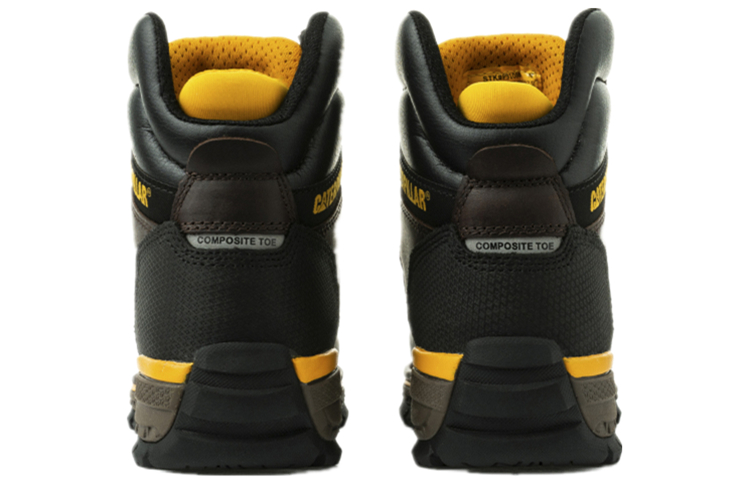 Lookbook CAT 挖土機 Lt 6" S3 Wr Hro Sra 工作靴 深褐色