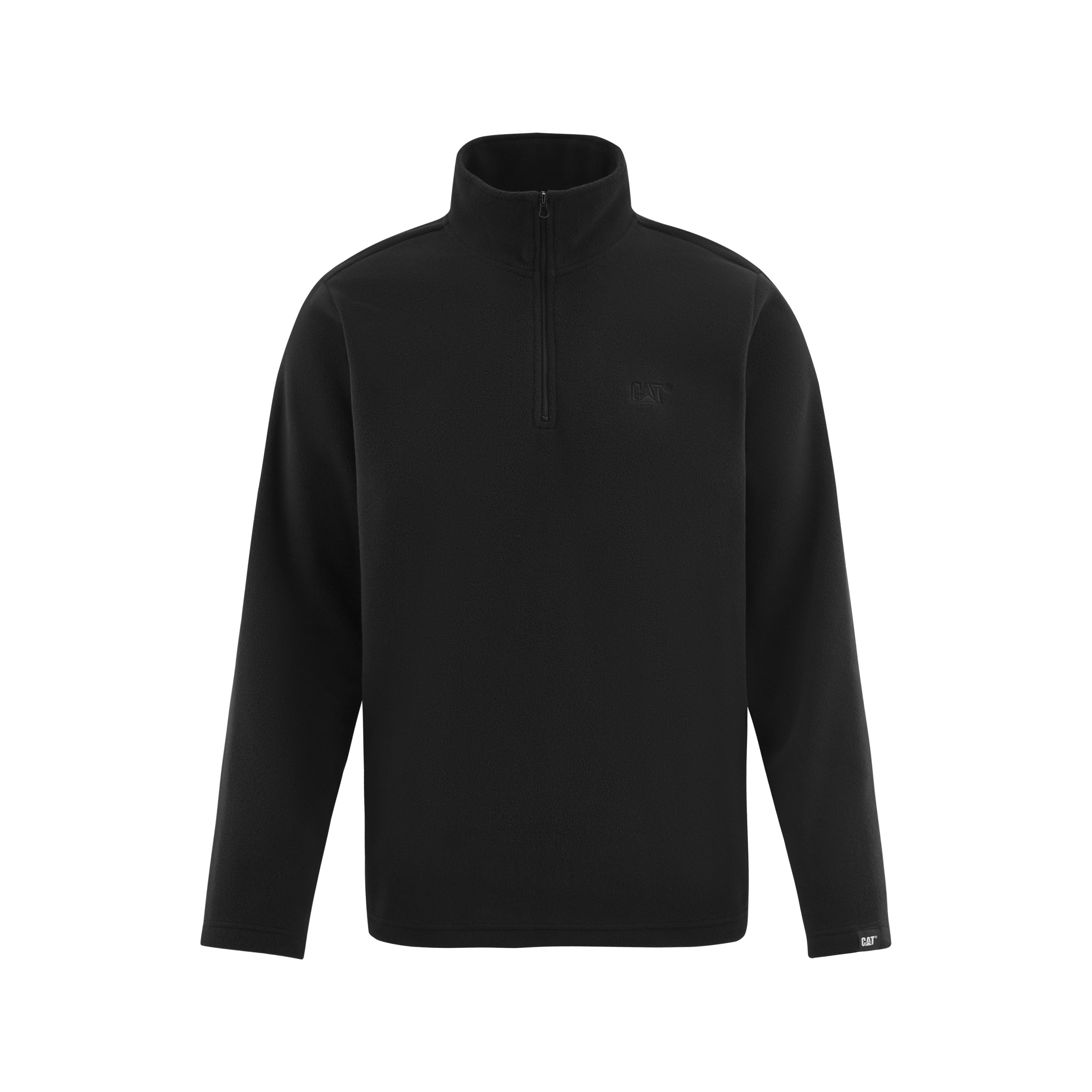 CAT Fleece Lined Stand Collar Comfortable Casual Sweatshirt CM3SWT36331