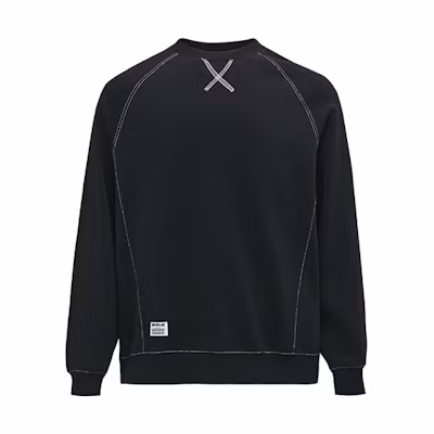 CAT FW22 Outdoor Casual Loose Fit Crewneck Sweatshirt Unisex - Black CL3SWFD1011