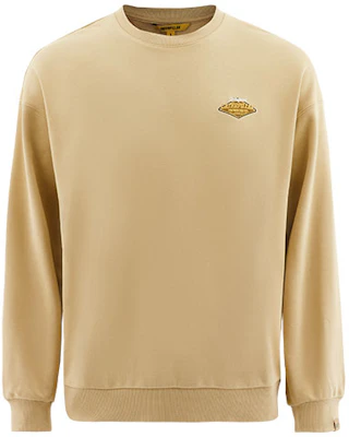 CAT FW22 アウトドア カジュアル ルーズフィット クルーネック スウェット ユニセックス ライトカーキ CL4SWS46031 Buy CAT FW22 アウトドア カジュアル ルーズフィット クルーネック スウェット ユニセックス ライトカーキ CL4SWS46031