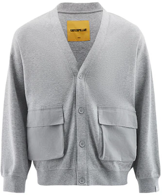 CAT FW22 アウトドア カジュアル ポケット カーディガン ジャケット ユニセックス グレー CL3KWS36121 Buy CAT FW22 アウトドア カジュアル ポケット カーディガン ジャケット ユニセックス グレー CL3KWS36121