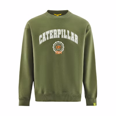 CAT FW22 Outdoor Casual Unisex Crewneck Long-Sleeve Sweatshirt CL4SWS45031