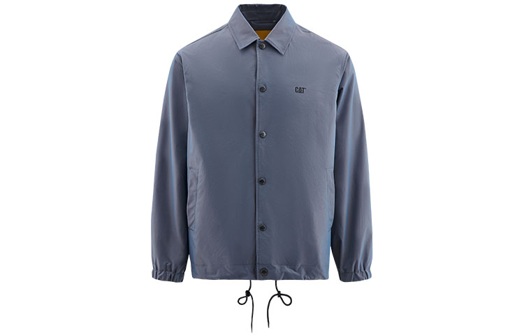 CAT FW22 Reflective Adjustable Drawstring Outdoor Coach Jacket Light Gray Unisex CL3JAS31071