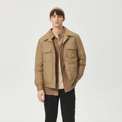 CAT FW24 Jaket Bulu Tahan Angin & Air untuk Aktivitas Luar Ruangan. CN3DWU49961 13