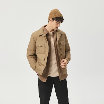 CAT FW24 Jaket Bulu Tahan Angin & Air untuk Aktivitas Luar Ruangan. CN3DWU49961 15