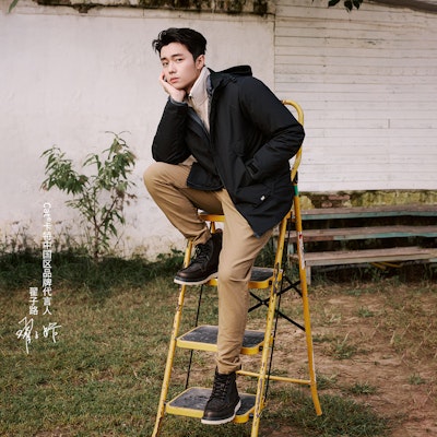 CAT FW24 Jaket Down Kasual Hoodie Liner Lepas. CN3DWU49981 5