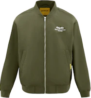 CAT FW24 Casual American Baseball Jacket - Dark Green CN3JAU31151 CAT FW24 Casual American Baseball Jacket - Dark Green CN3JAU31151