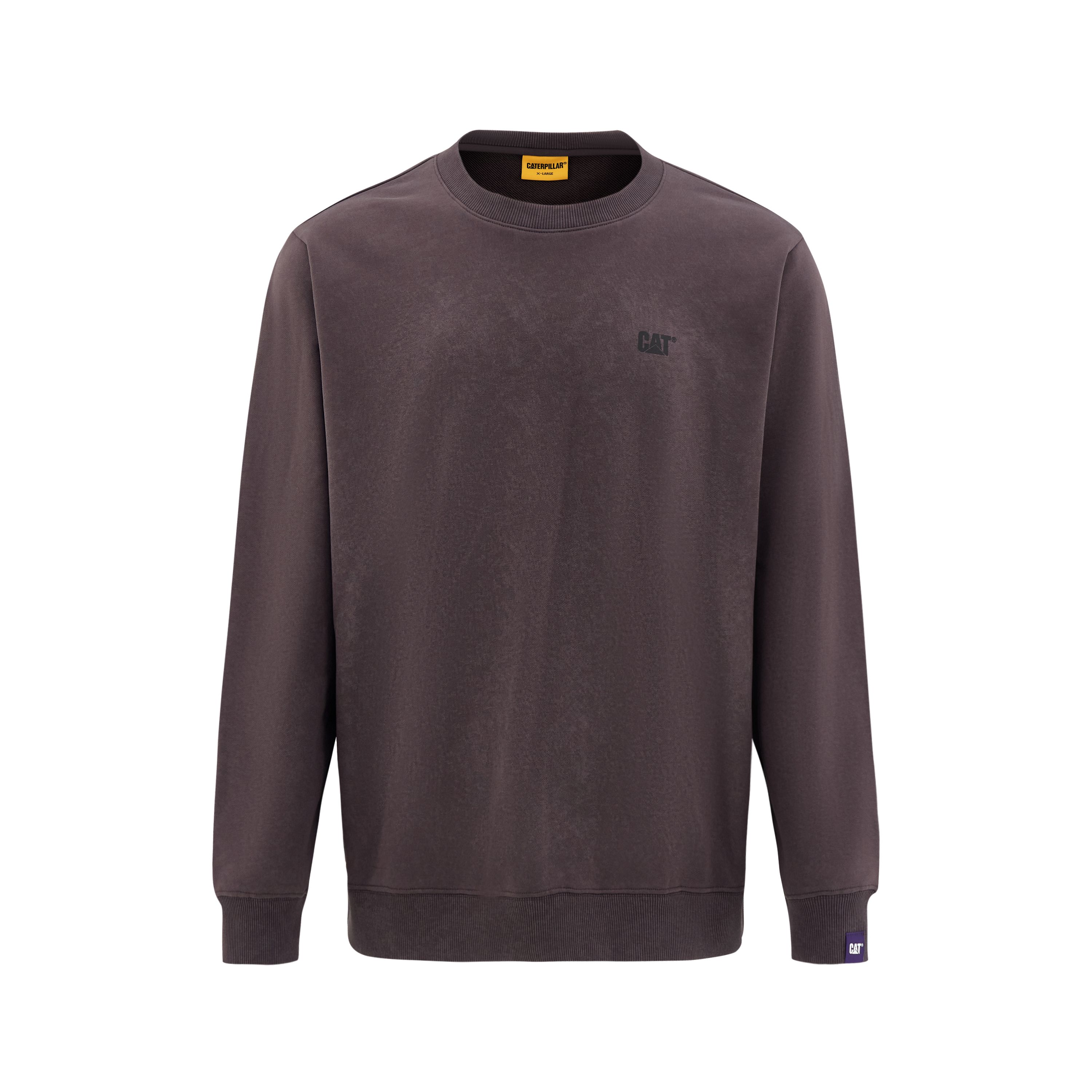 CAT FW24 Outdoor Letter Print Loose Fit Crewneck Sweatshirt Unisex CN3SWU36351