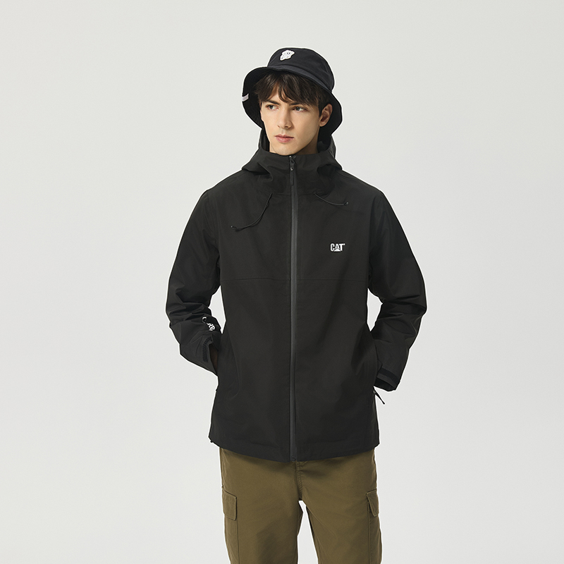 Sizing キャット FW25 防水 防風 耐油 ロゴデザイン ジャケット CN3JAU39051