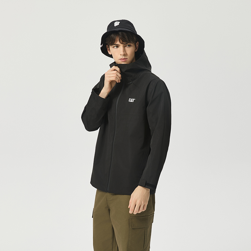 Cheap キャット FW25 防水 防風 耐油 ロゴデザイン ジャケット CN3JAU39051