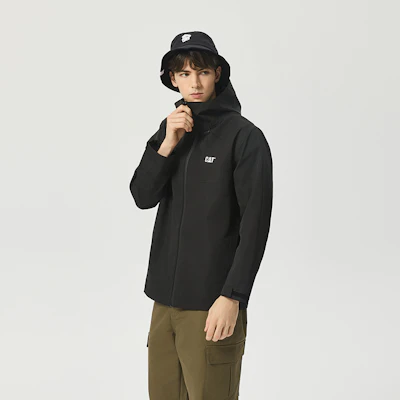 キャット FW25 防水 防風 耐油 ロゴデザイン ジャケット CN3JAU39051 Cheap キャット FW25 防水 防風 耐油 ロゴデザイン ジャケット CN3JAU39051
