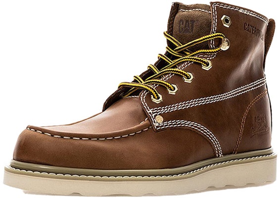 CAT Glenrock Mid 'Brown Yellow' P721411I3EDC29A Lookbook CAT Glenrock Mid 'Brown Yellow' P721411I3EDC29A