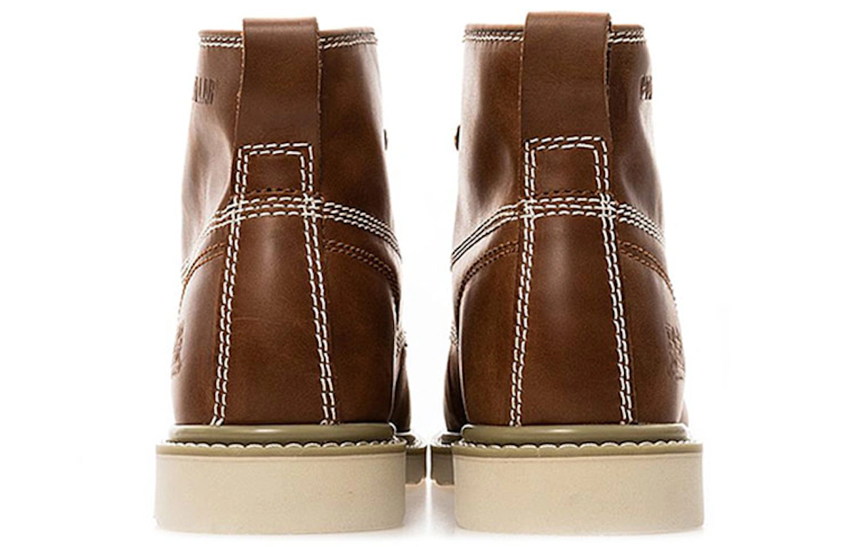 CAT Glenrock Mid 'Brown Yellow'