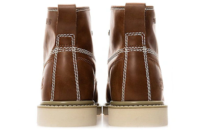 CAT Glenrock Mid 'Brown Yellow'