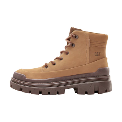 CAT Hardwear Series Leather Outdoor Boot 'Brown Red'