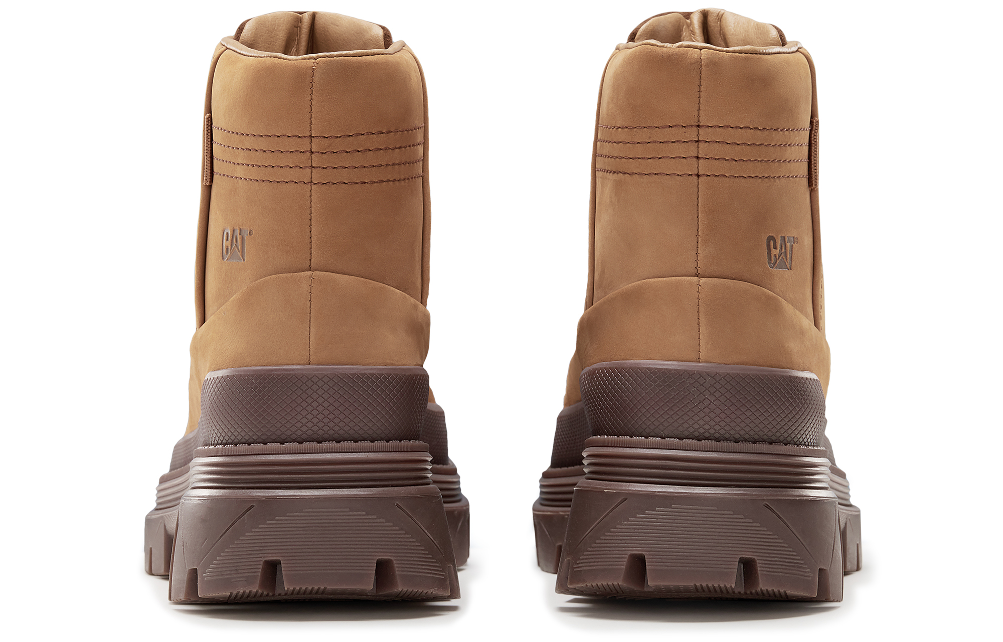 CAT Hardwear Series Leather Outdoor Boot 'Brown Red' 圖 4