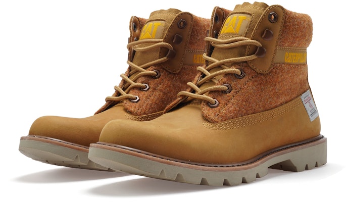 CAT HarrisTweed x Colorado 黃色「舒適耐用中幫戶外靴」P111326M3ADC25 P111326M3ADC25 Order CAT HarrisTweed x Colorado 黃色「舒適耐用中幫戶外靴」P111326M3ADC25 P111326M3ADC25