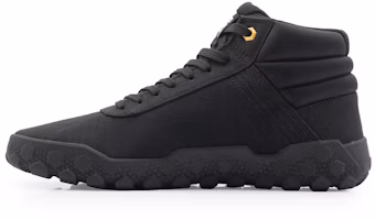 CAT Hex + Mid Canvas High-Top Black 'Outdoor Versatile Comfort Color-Block' P111354M3MDC09 CAT Hex + Mid Canvas High-Top Black 'Outdoor Versatile Comfort Color-Block' P111354M3MDC09