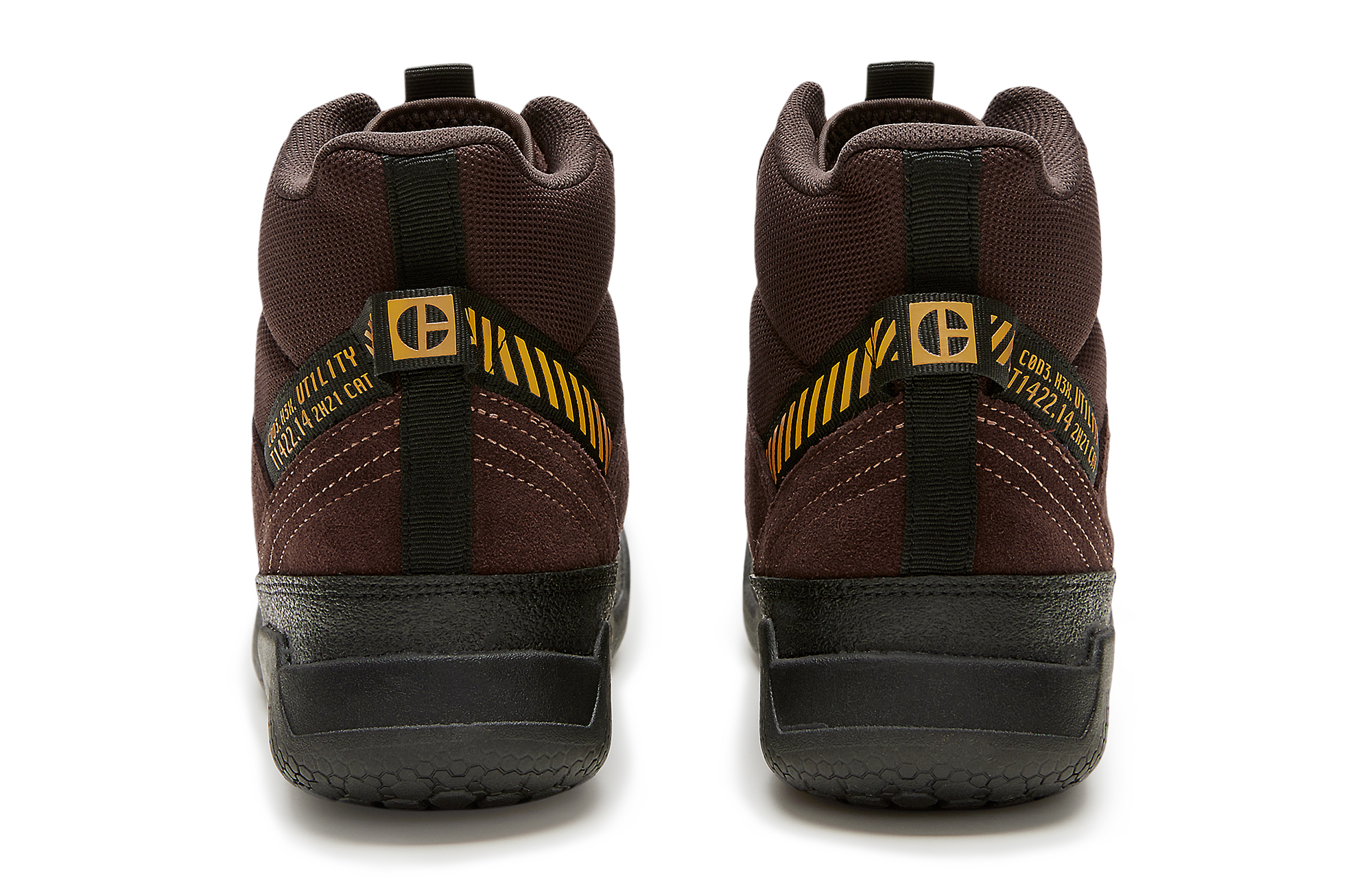 Shop CAT 헥스 하이 유틸리티 '브라운-레드' P110502K3BDC43