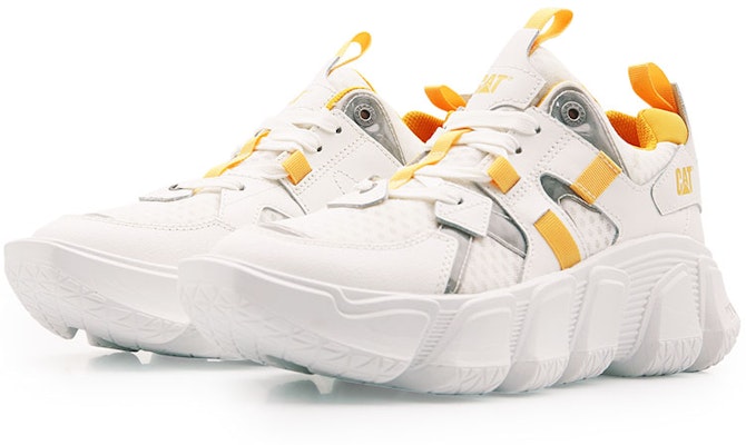 CAT インポスター メッシュ ロー 'ダイナミック ホワイト イエロー' P111056M1AMC10 Order CAT インポスター メッシュ ロー 'ダイナミック ホワイト イエロー' P111056M1AMC10