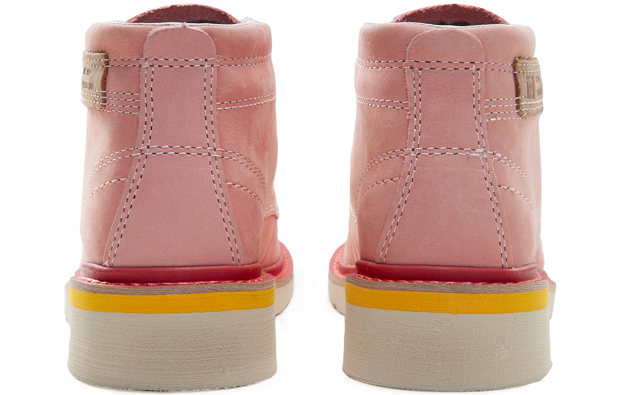 CAT Jacks Mid 'Pink Leather Utility Boot' 圖 4