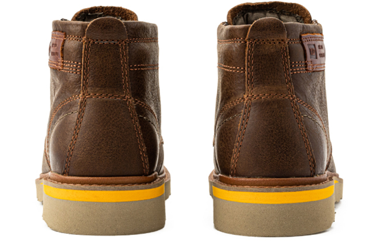 Lookbook CAT Jackson Mid 耐磨防水 中筒 戶外靴 男款 棕色