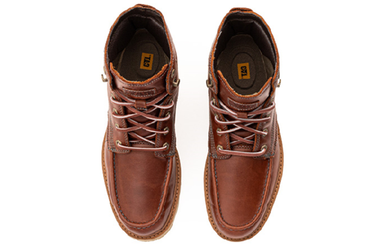 Lookbook CAT Jackson Moc 'Sepatu Boot Kerja Coklat' P724716J3BDC36