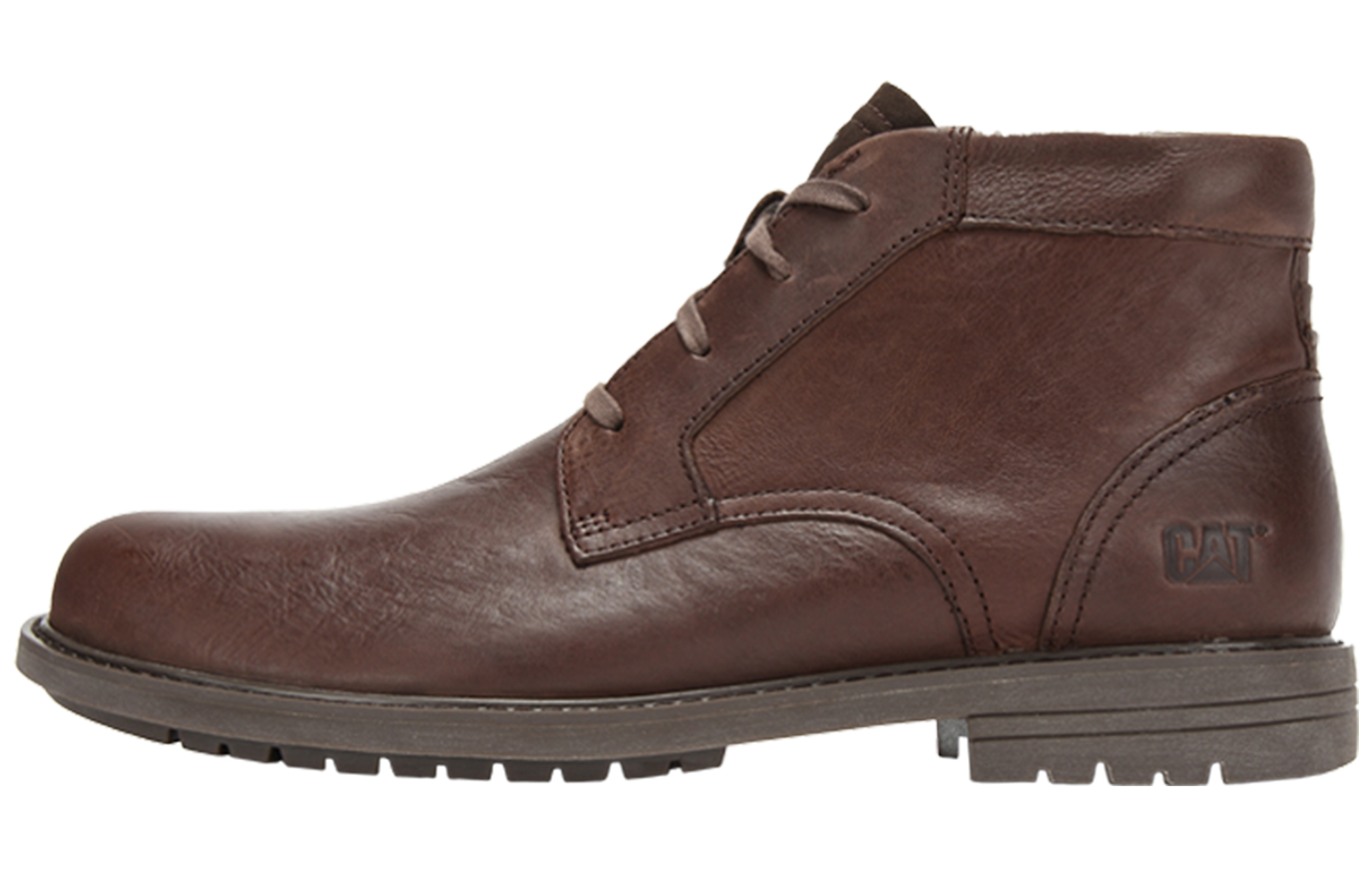 CAT Leather Work Boot 'Light Brown'