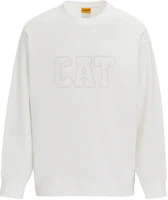 CAT Logo Crewneck Sweatshirt Casual Long Sleeve Fashion CN1SWU17061 CAT Logo Crewneck Sweatshirt Casual Long Sleeve Fashion CN1SWU17061