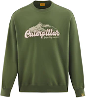 CAT Logo Loose Fit Fleece Graphic Sweatshirt Casual Style CM3SWT38041 CAT Logo Loose Fit Fleece Graphic Sweatshirt Casual Style CM3SWT38041