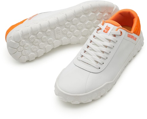 CAT Low Top 'White Orange' P111336M3MMC10 Lookbook CAT Low Top 'White Orange' P111336M3MMC10